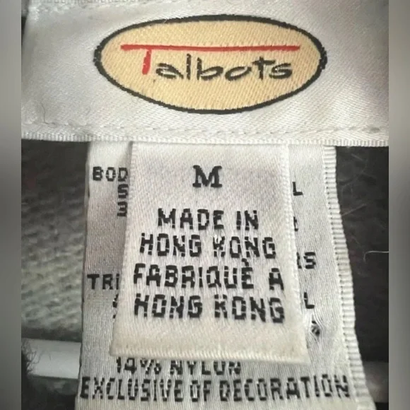 Talbots Wool Angora Sweater - Picture 7 of 8